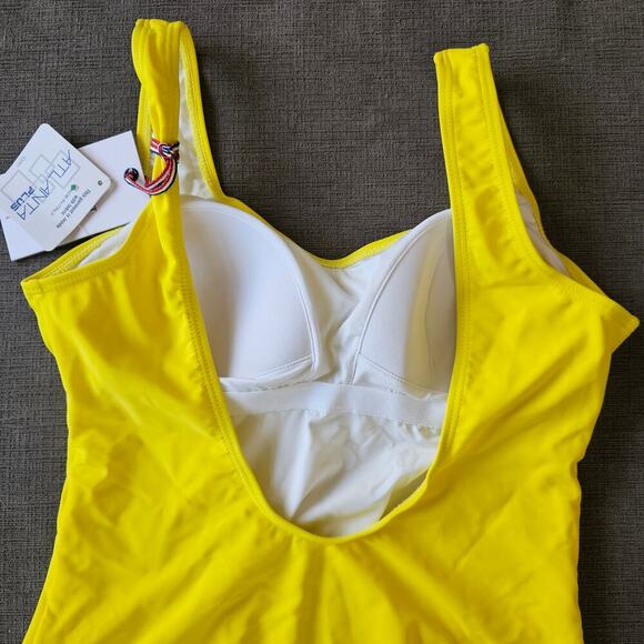 Perfect Moment Women's Citron Scoop Back One-Piece Swimsuit Size Large - Picture 8 of 13